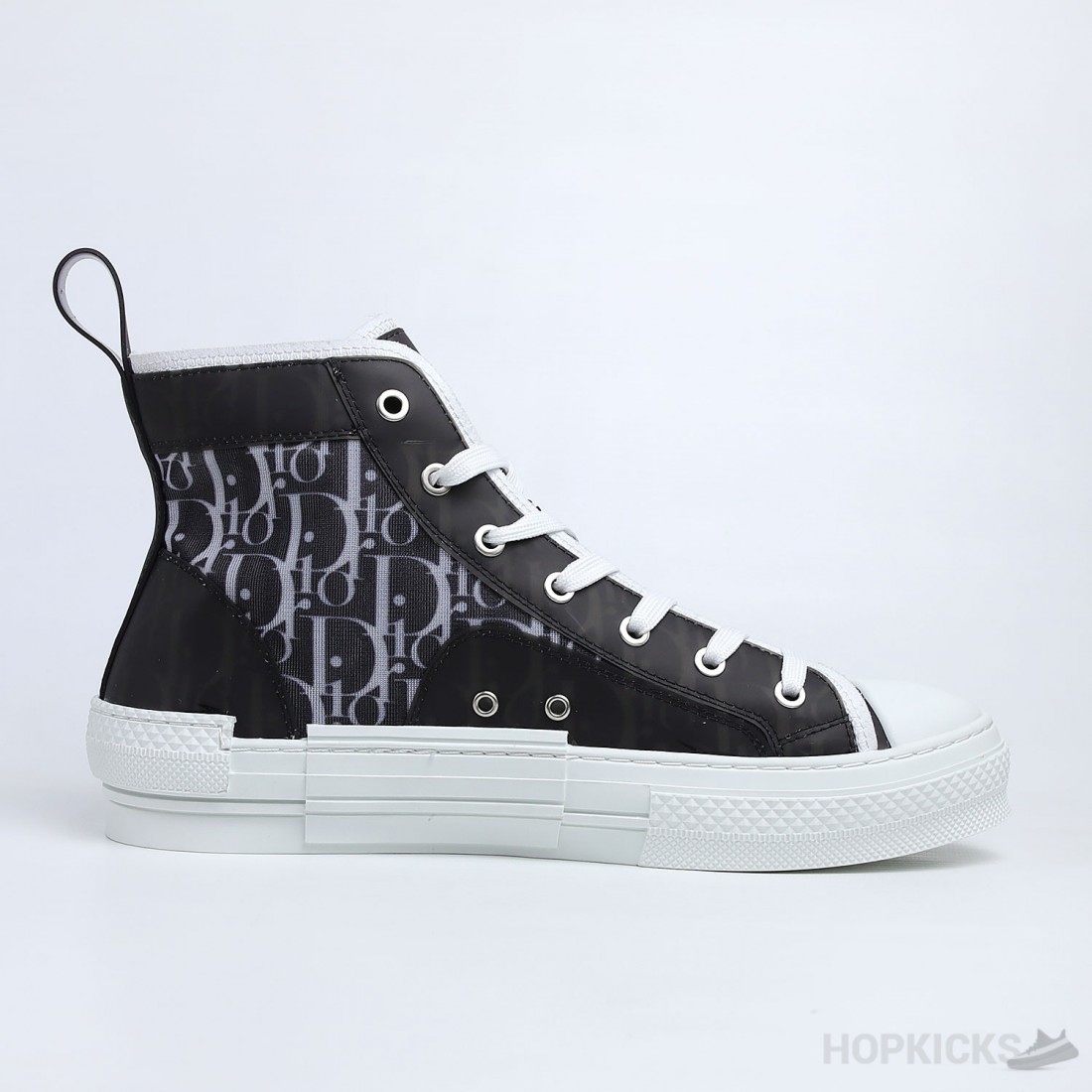 Dior B23 High Top Black White (Dot Perfect)